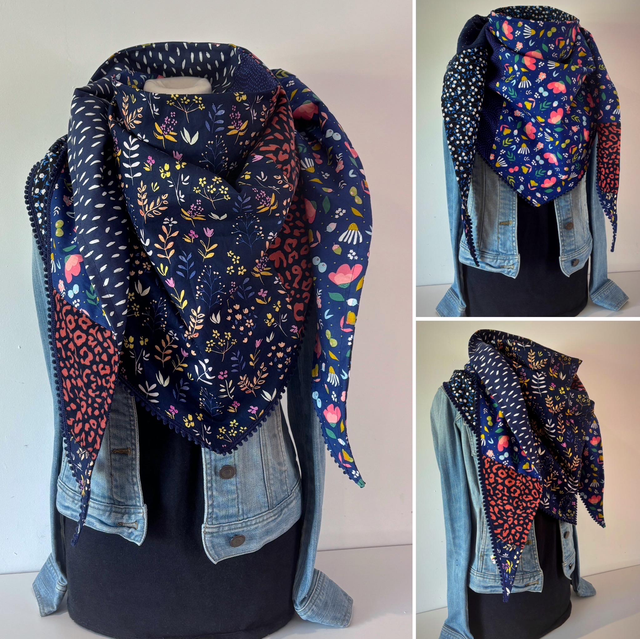 Maxi Chèche E338 Patchwork double 