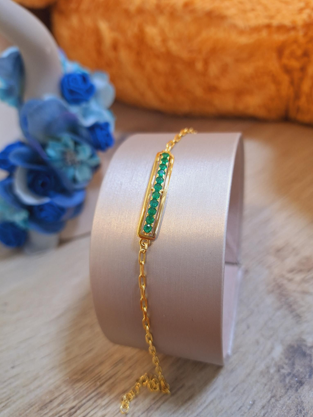 Piastrina Zirconata - Argento 925