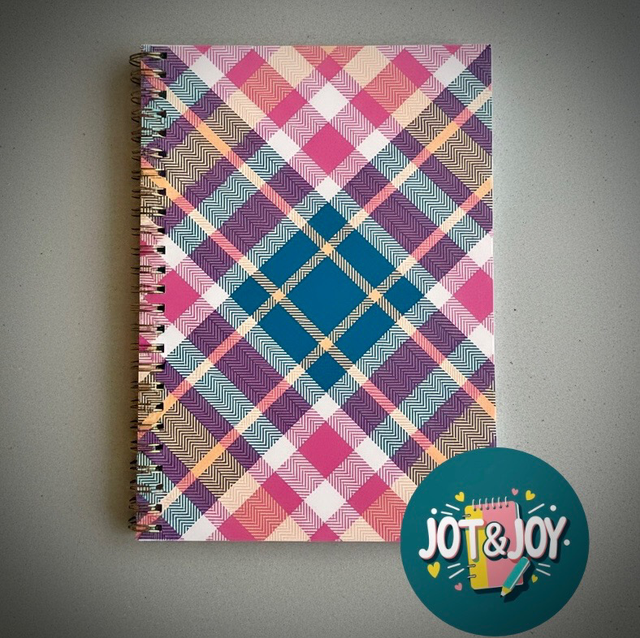 Tartan Takeover - A5 Notebook