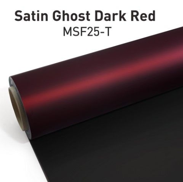 Satin Ghost Dark Red MSF25-T