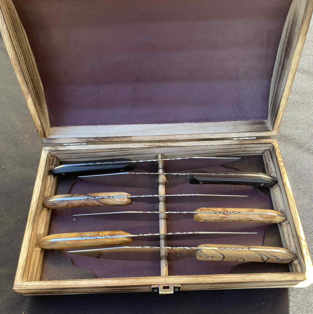 Coffret couteau de table - 6 pièces 