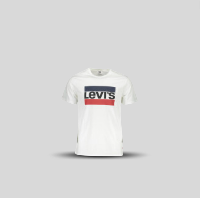 LEVI'S T-SHIRT À MANCHES COURTES HOMME BLANC