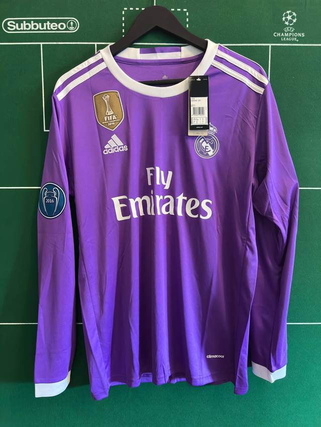 Retro Real Mαdrid 2016/17 Long Sleeves RONALDO 
