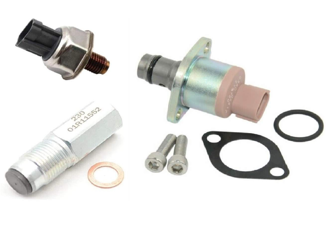 (New) Ford Transit MK7 Fuel Rail Service kit 2.2/2.4 2006-2012 Euro 4 Denso SCV PRV FRPS