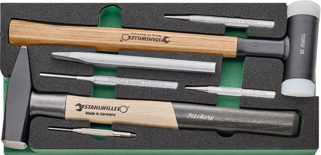 TCS-Sortiment Schlagwerkzeuge 1/3 TCS-Einlage 7-teilig TCS 6 821/7