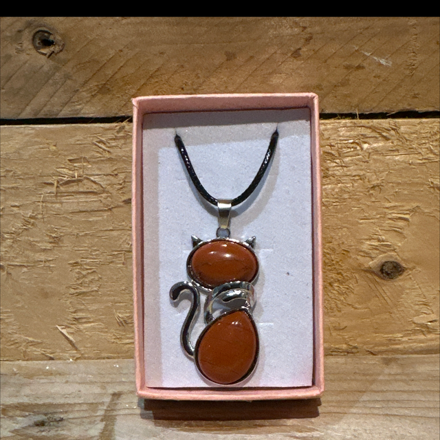 Russett Cat Necklace 