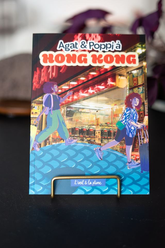 Carnet de voyage "Agat et Poppi à Hong Kong