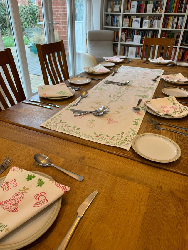 Indian Block Print - Table runner