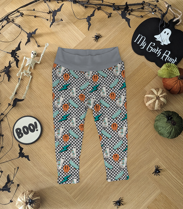Sk8er Boo Childrens Leggings