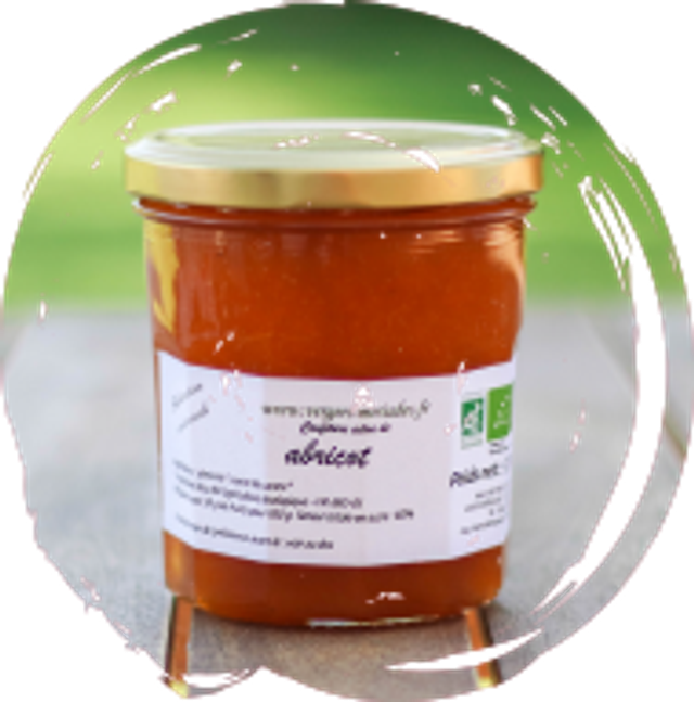 Confiture extra d&#039;abricot pot de 370 g