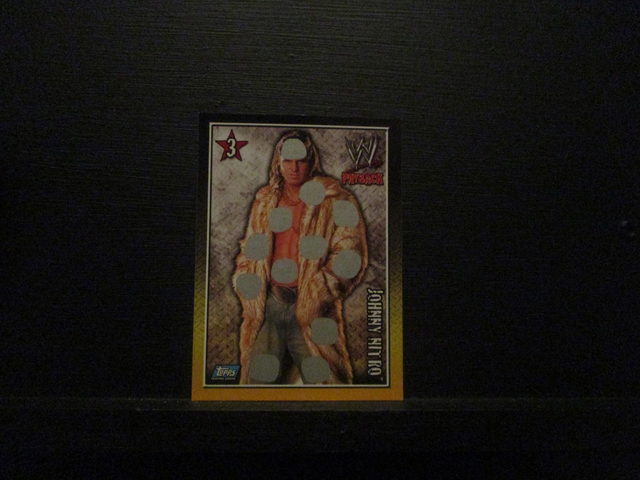 Johnny Nitro - Payback Body Blow Original Trading Card