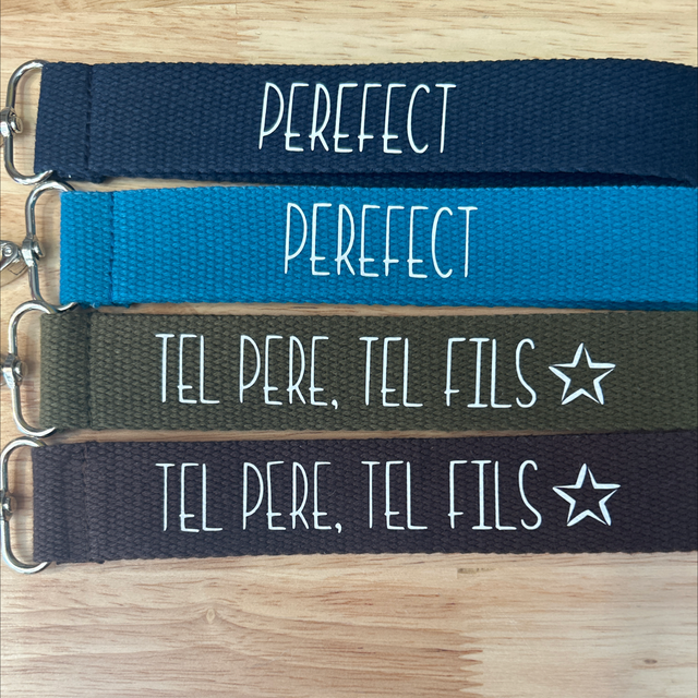 Porte clés sangle père 