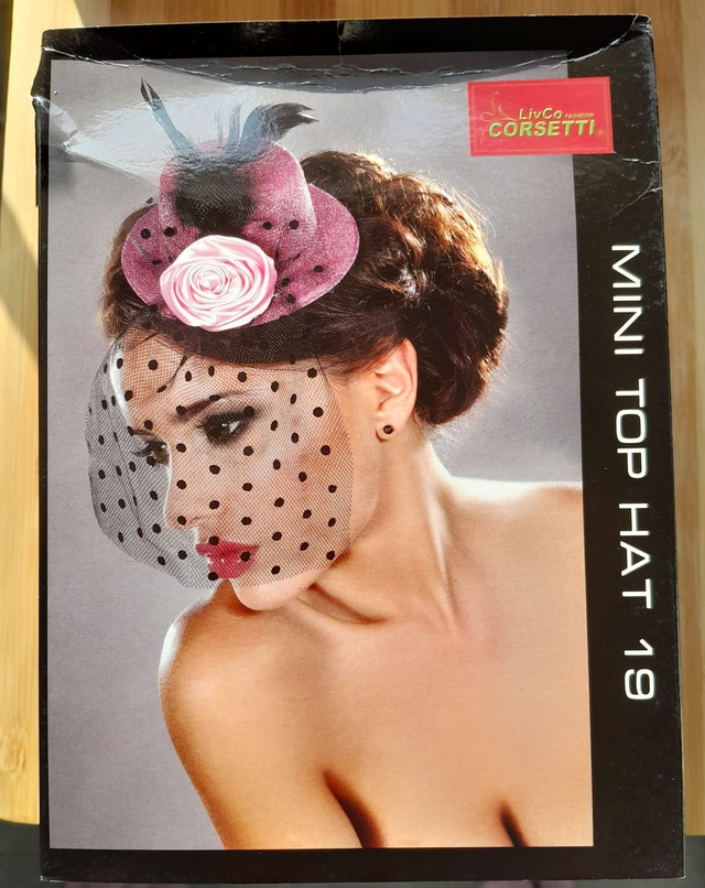 mini chapeau à pinces