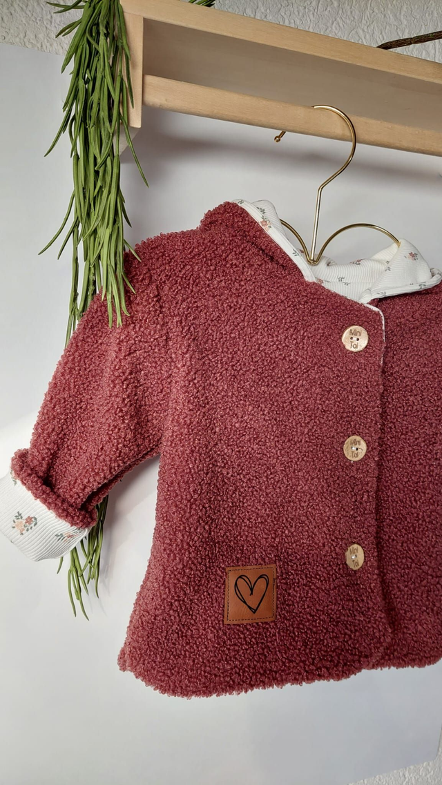 Veste bouclettes 68/74