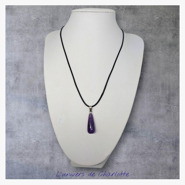 Pendentif "Améthyste" PN-306