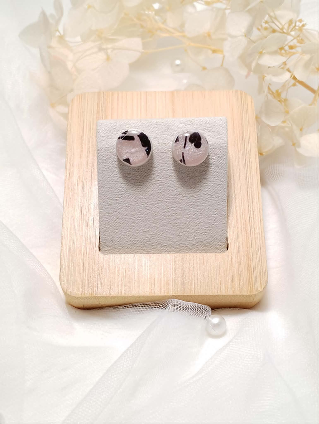 Boucles d'Oreilles "Douceur de Nacre"