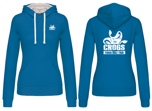 NEW! SWEAT À CAPUCHE  / FEMME