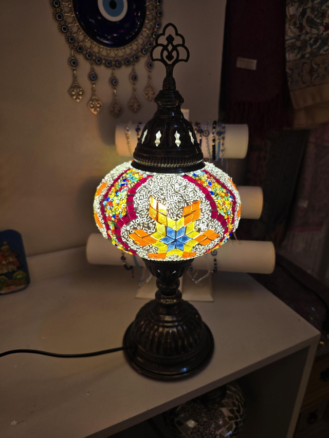 Large Mosaic Table Lamp