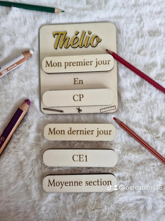 Pancarte - Rentrée scolaire -