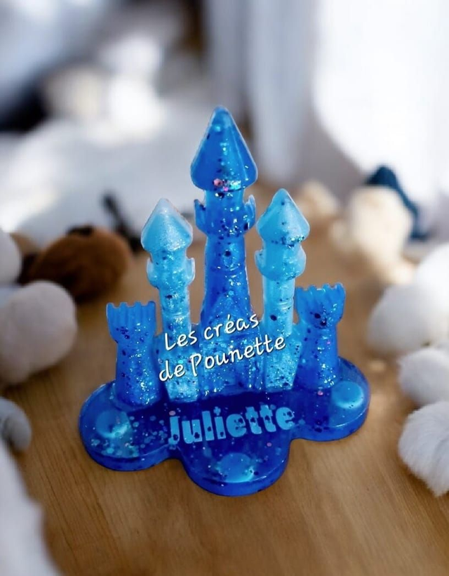 Veilleuse chateau sur nuage à personnaliser