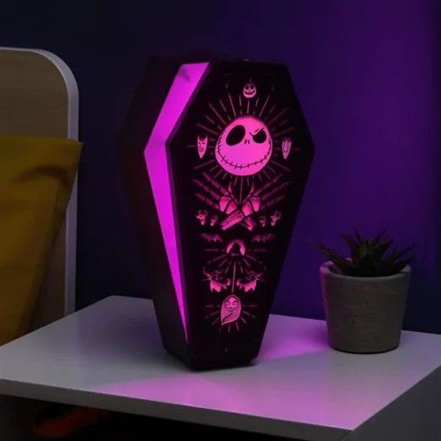Nightmare Before Christmas: Jack&#039;s Coffin 3D Light