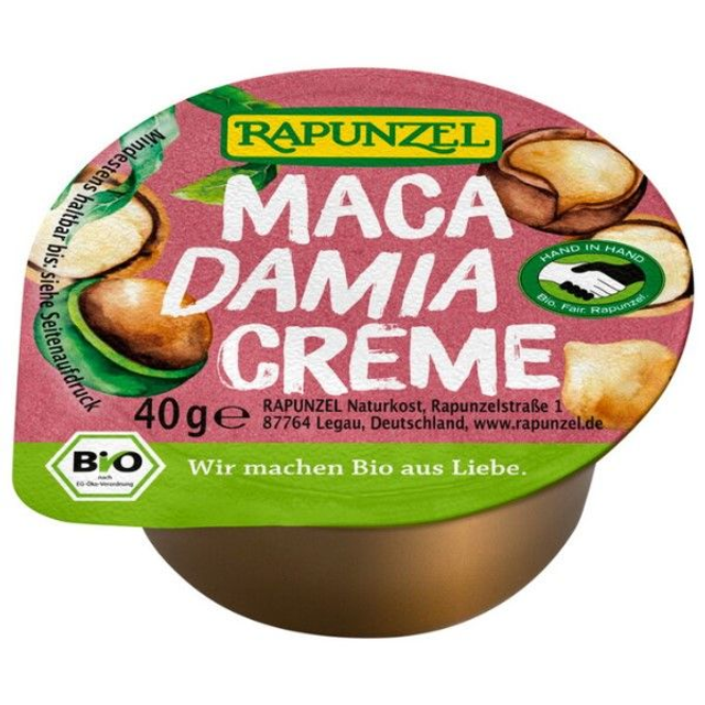 Rapunzel Macadamia Creme 40g Becher