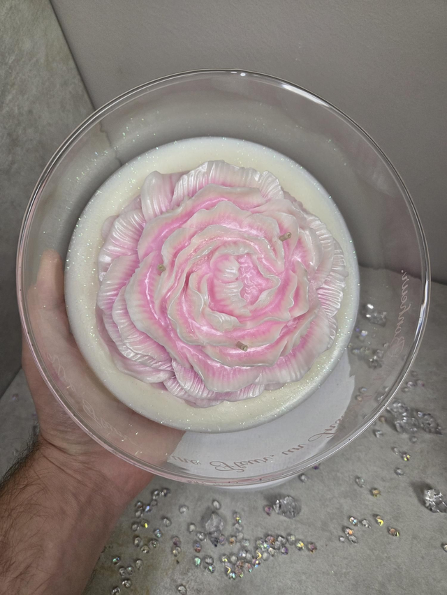 Bougie Pivoine XL ( Précommande )