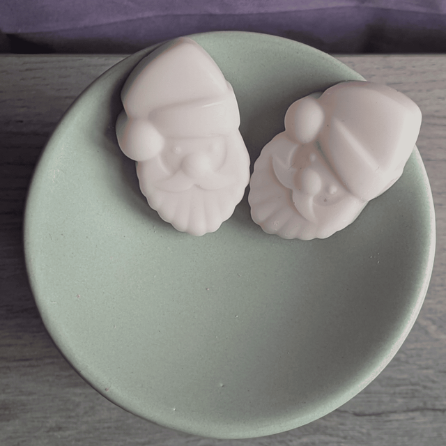 Père noël - lots de 2 fondants parfumées