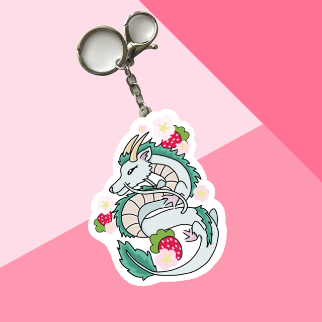 GHIBLI keychain - Haku