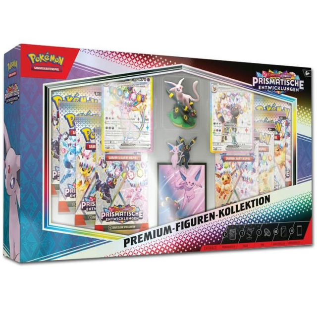 Pokemon Pokémon Prismatische Entwicklungen Premium-Figuren-Kollektion DE