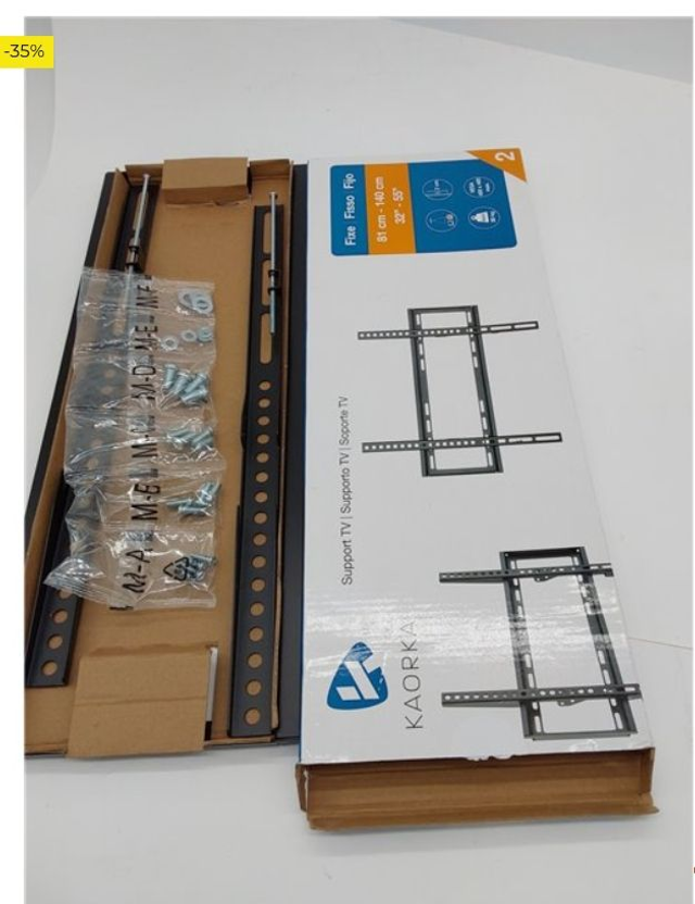 kaorka soporte fijo TV. 81 cm- 140cm. 32"-55"