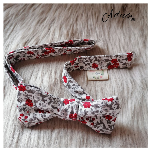 Nœud Papillon Liberty Ajustable Adulte (Réf : 1)