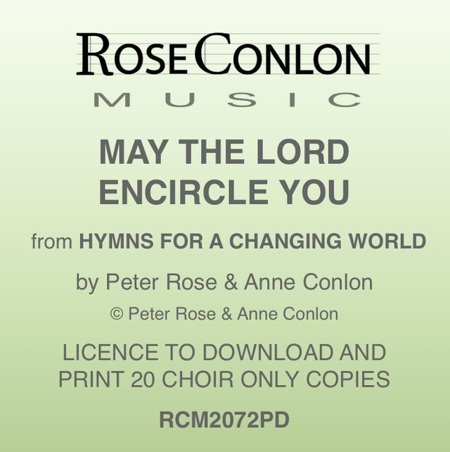 MAY THE LORD ENCIRCLE YOU  PDF (Choir Only)