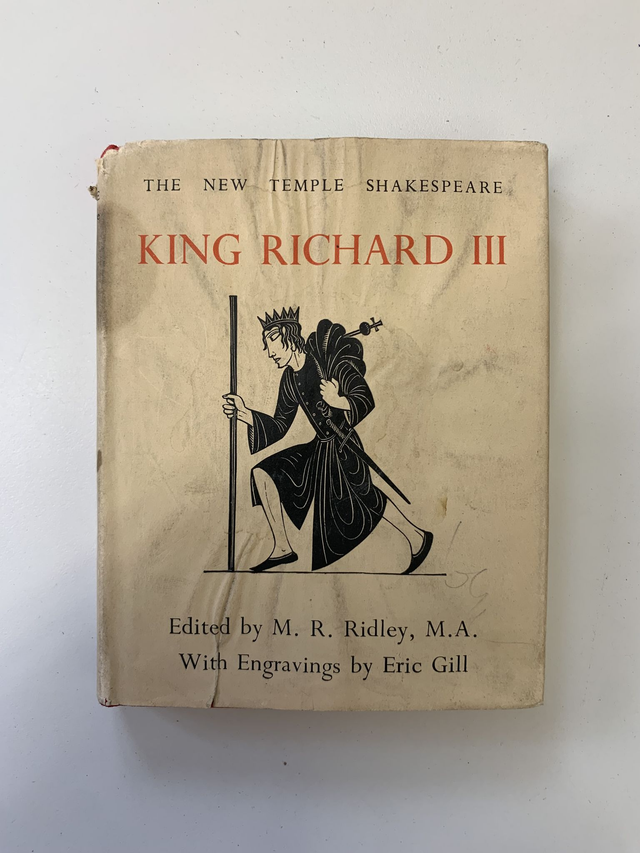 King Richard III New Temple Shakespeare 1935