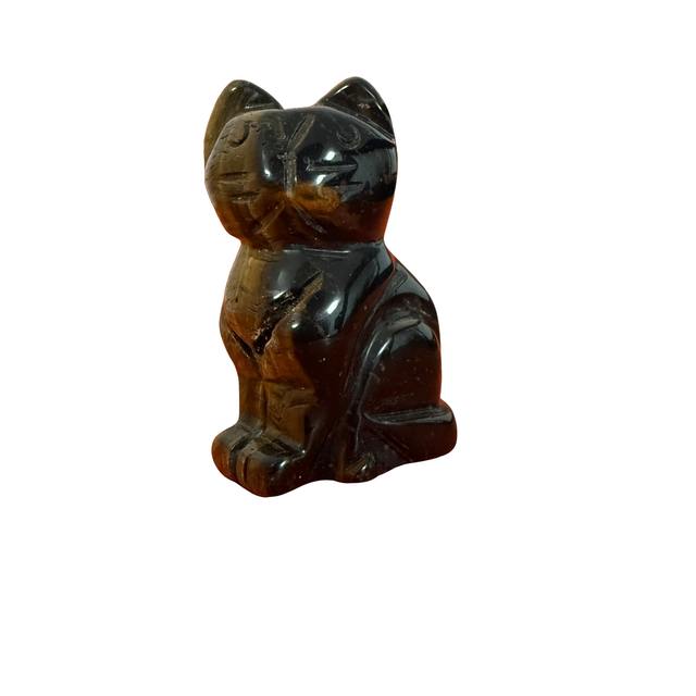 Figurine Chat ~ Oeil de Tigre