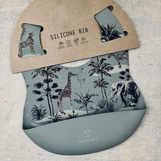 Siliconen slab dieren groen