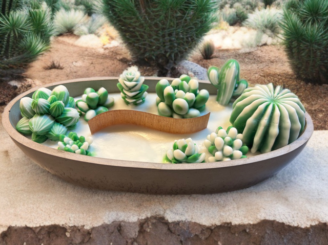 🕯️🌿 Une oasis dans une flamme 🔥