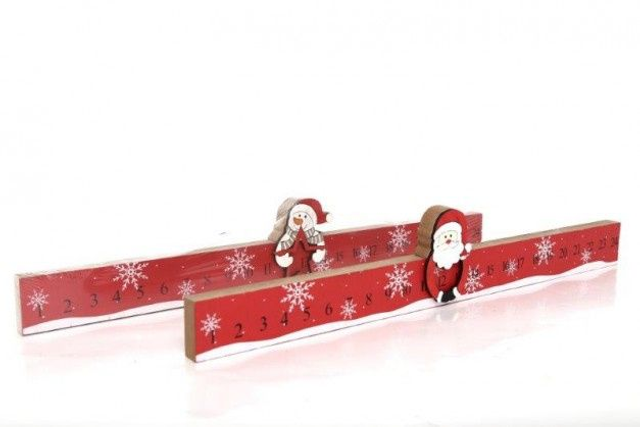 Wooden Christmas Countdown Calendar - Available In Two Designs