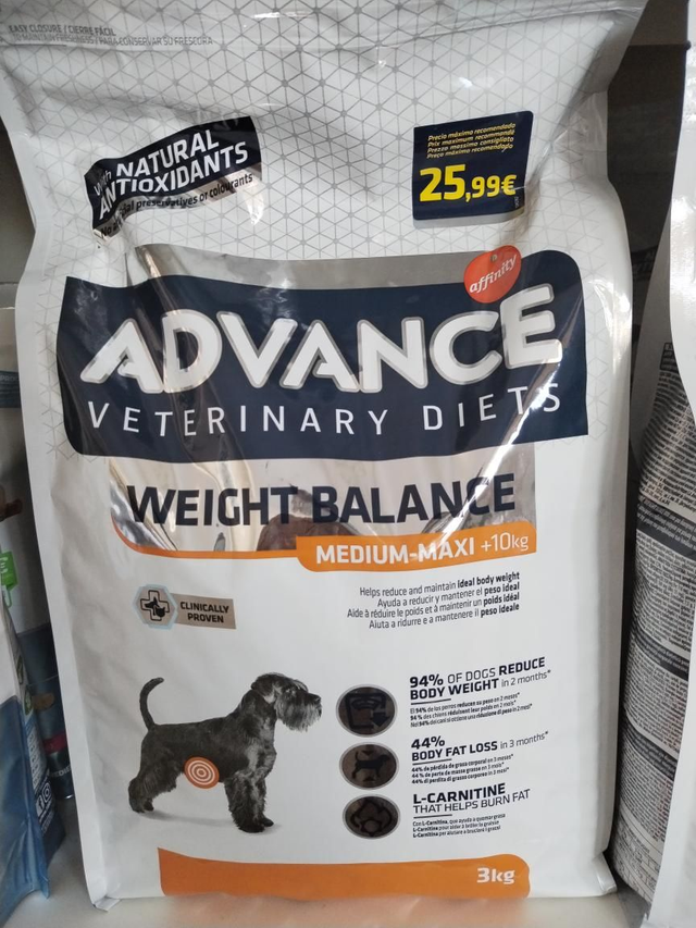 Advance Weight Balance  Medium-Maxi +10 kg 