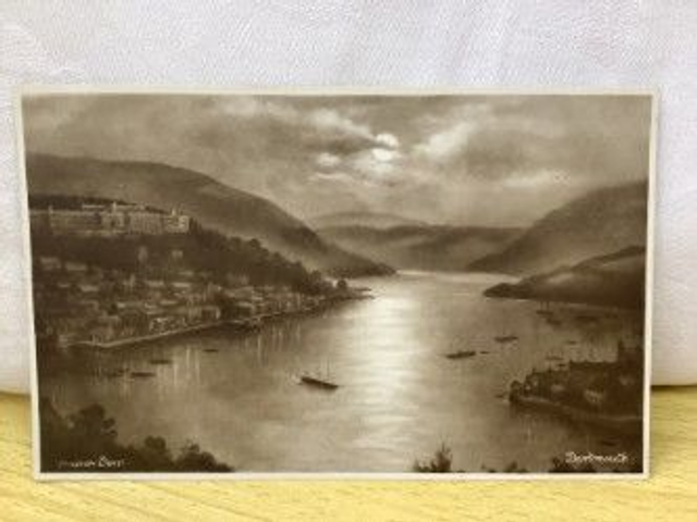 Dartmouth, Devon, Andrew Beer vintage postcard. Our Ref No. R256 £2.50