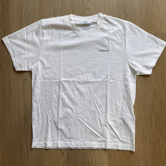 Off White Tee White/Black SIZE XXL