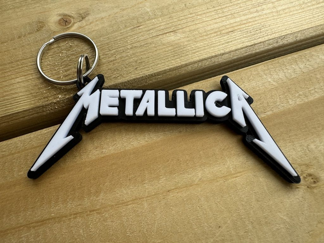 Metallica Keychain