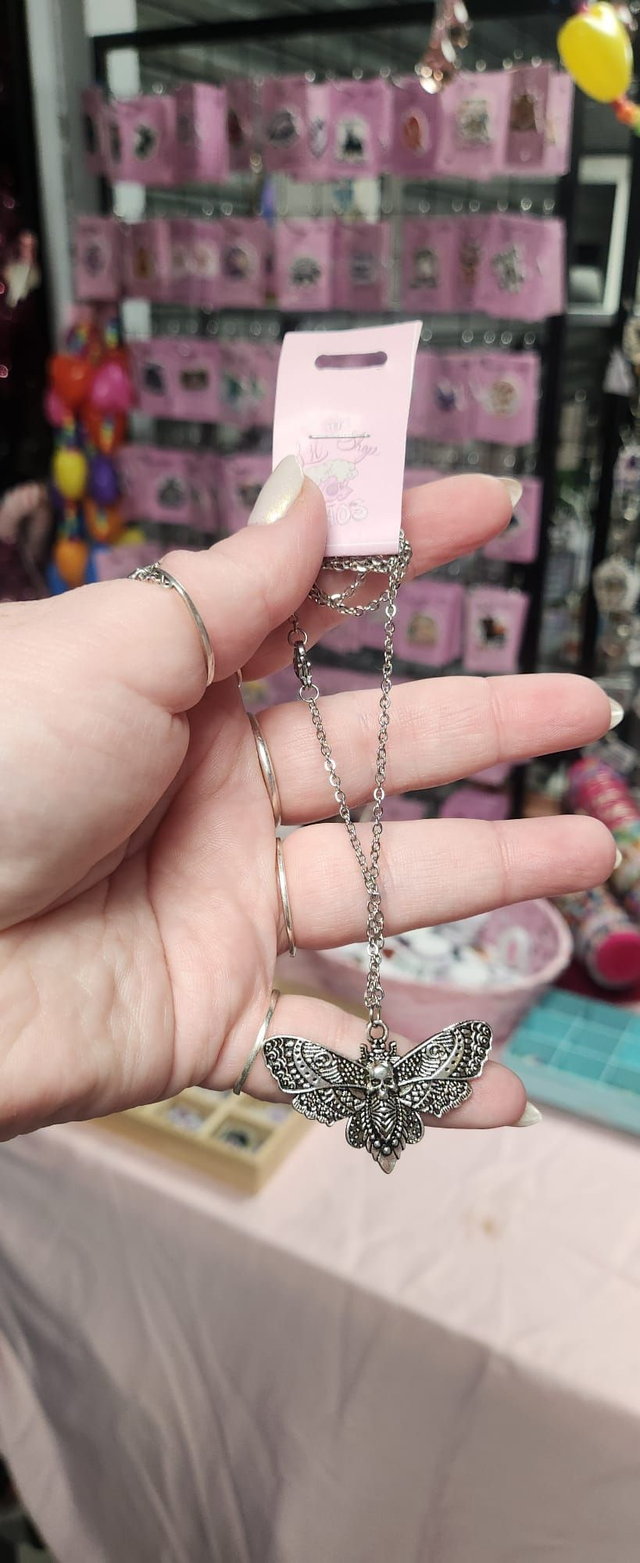 Big Moth Necklace