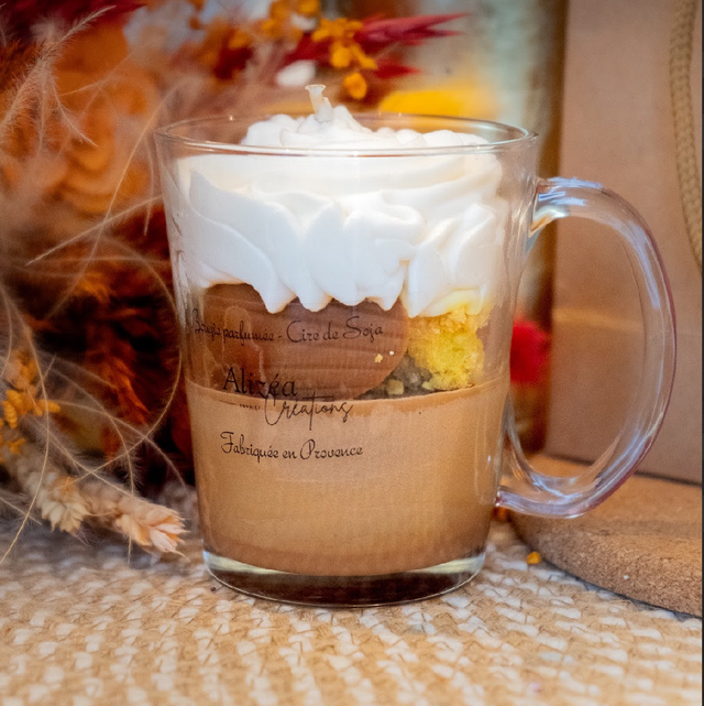 Bougie tasse « Madeleine » - 230g