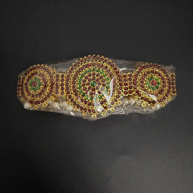 Bharatanatyam Kemp-Style Temple hip belt  kids size 