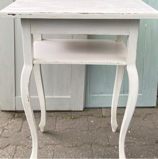 Vintage Tisch Shabby white