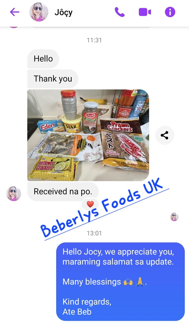 222 From Customer: Jocy ( England- March 2024)