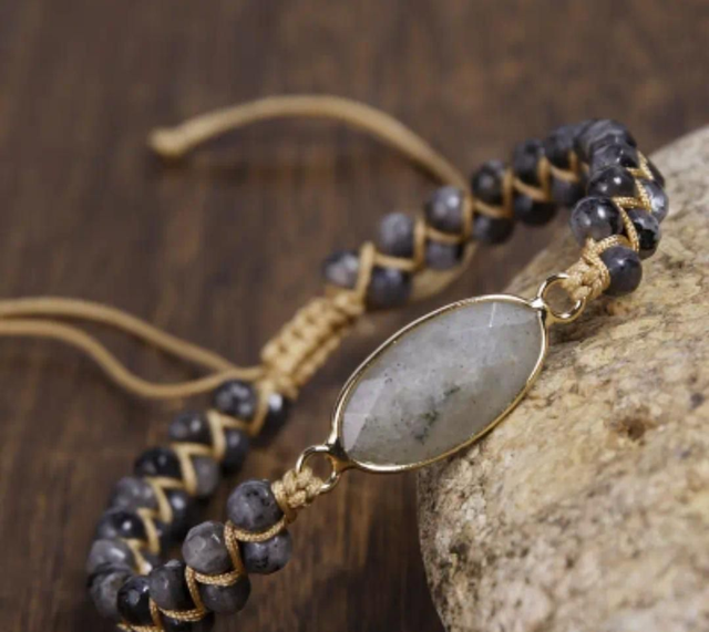 Bracelet en Labradorite 
