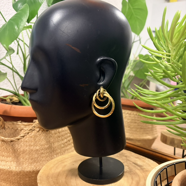 Pendientes Triple Aro