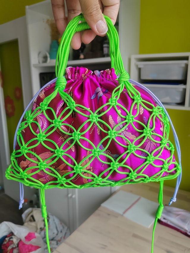 Sac macramé S